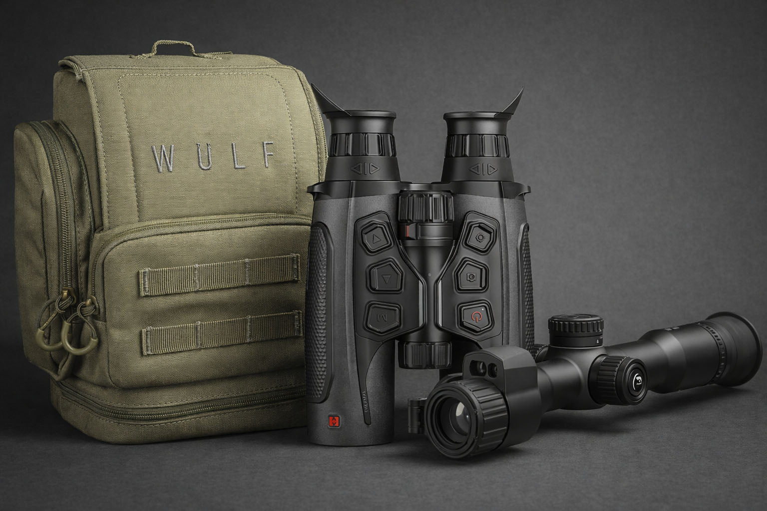HikMicro Ultimate Vermin Bundle - Alpex 4K Lite LRF Day/Night Scope and Habrok 4K 2.0 HE25L Thermal Binos
